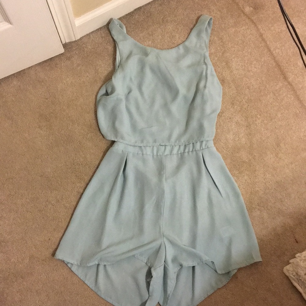 NWT Blue Romper